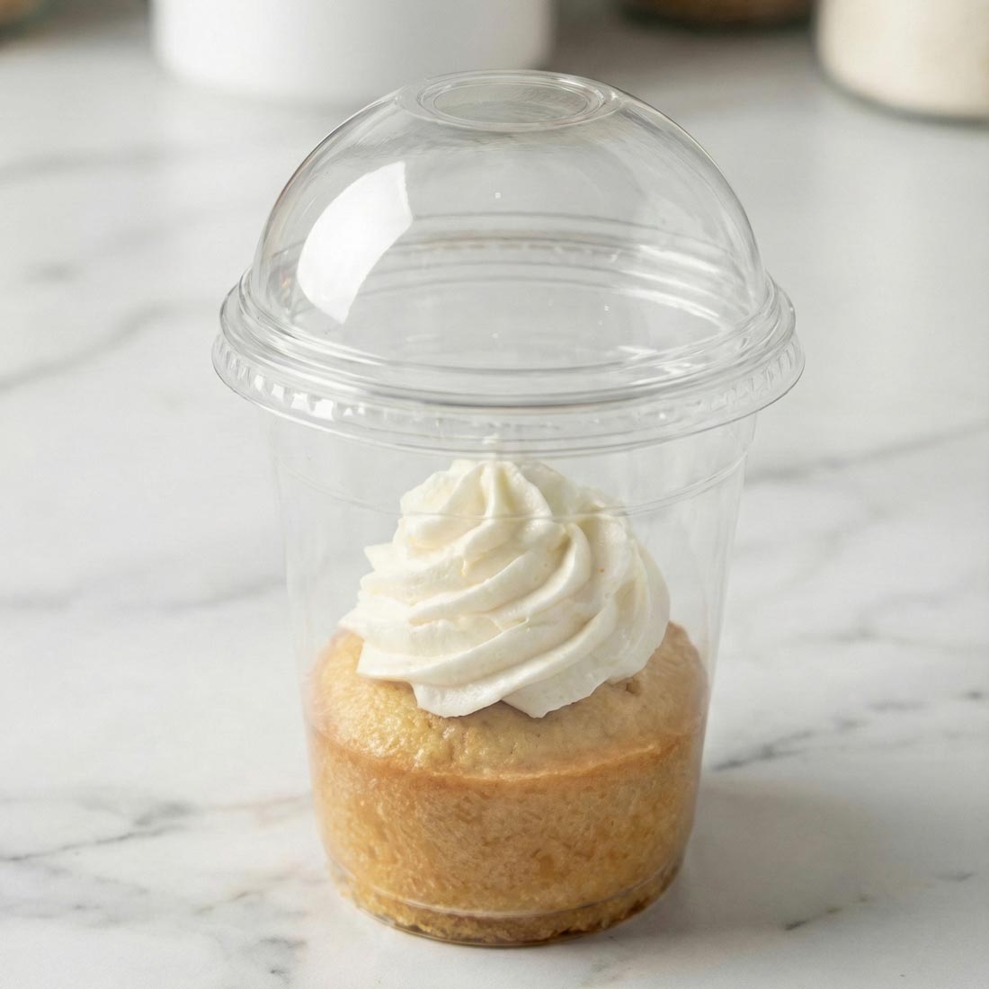 PakMax 90 mm Dome Cold Cup Lid CCDL-90C-PET-LID Carton of 1000 - supplier image 2