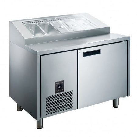 Glacian HPB1152 1 Door Pizza Prep Fridge 216L 1152mm - Commercial Kitchen Appliances