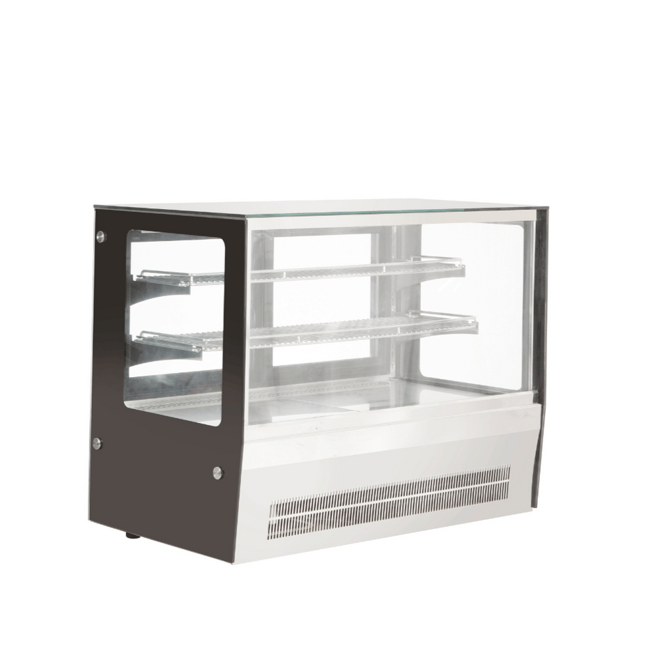 Bonvue Counter Top Square Glass Cold Food Display GN-900RT