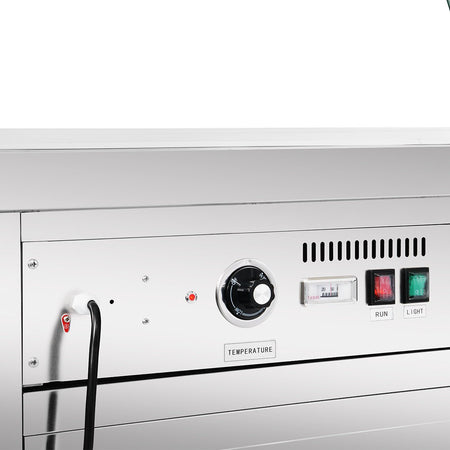 Heated Food Display without Glass Top Hold 4x1/1 GN Pans 1460x790x845mm - Commercial Kitchen Appliances