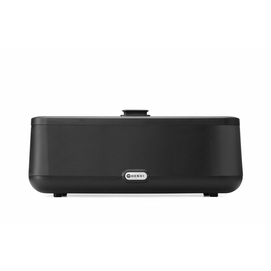 Hendi CDU0001 UNIQ Electric Chafing Dish GN 1/1 Black - Commercial Kitchen Appliances