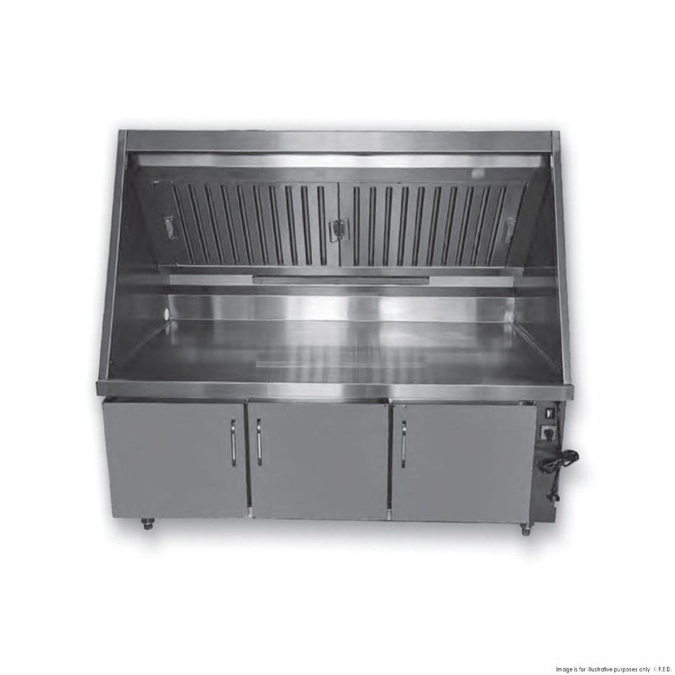 Modular Systems Range Hood and Workbench System