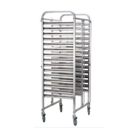 ICE Stainless Steel 2 x 15 Tier GN Trolley TRS2015 - Commercial Kitchen Appliances