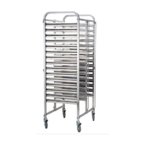 ICE Stainless Steel 2 x 15 Tier GN Trolley TRS2015 - Commercial Kitchen Appliances