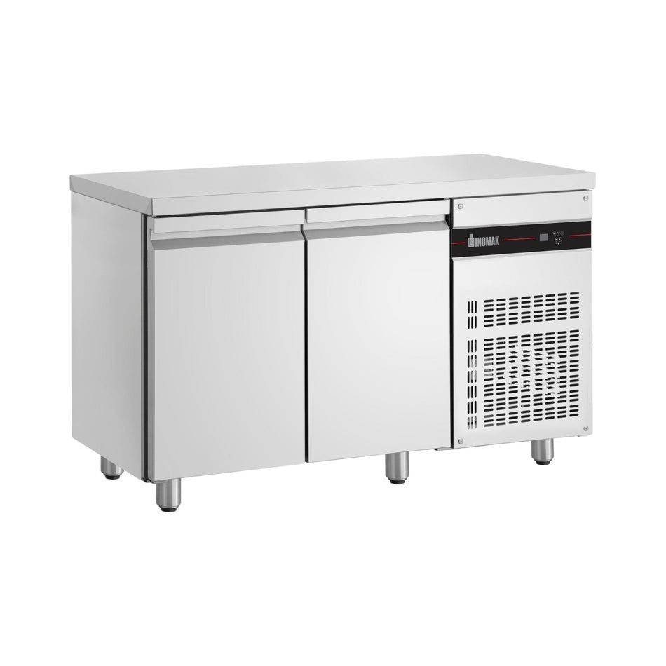 Inomak UBI7134 Underbench Fridge 700mm Deep 1345mm - Commercial Kitchen Appliances