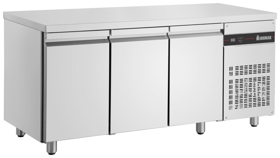Inomak UBI7179 Underbench Fridge 700mm Deep 1790mm - Commercial Kitchen Appliances