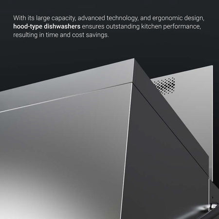 iNova Heated Recovery Pass - Through Dishwasher  -  WHC - 502TRCBD - Commercial Kitchen Appliances