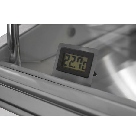 ItaliaCool Curved Front Glass Deli Display PAN2000 - Commercial Kitchen Appliances
