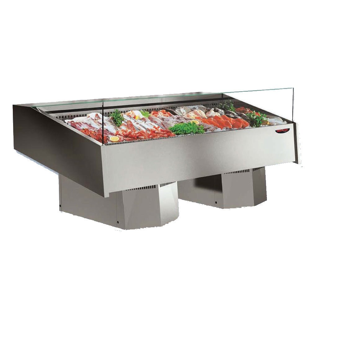 ItaliaCool Multiplexable Serve - Over Refrigerated Fish Open Display FSG2000 - Commercial Kitchen Appliances