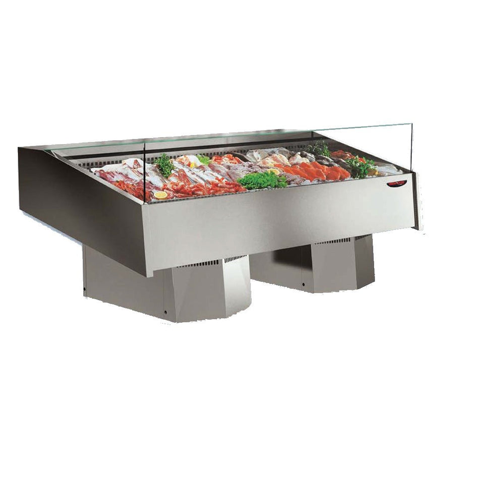 ItaliaCool Multiplexable Serve - Over Refrigerated Fish Open Display FSG2000 - Commercial Kitchen Appliances