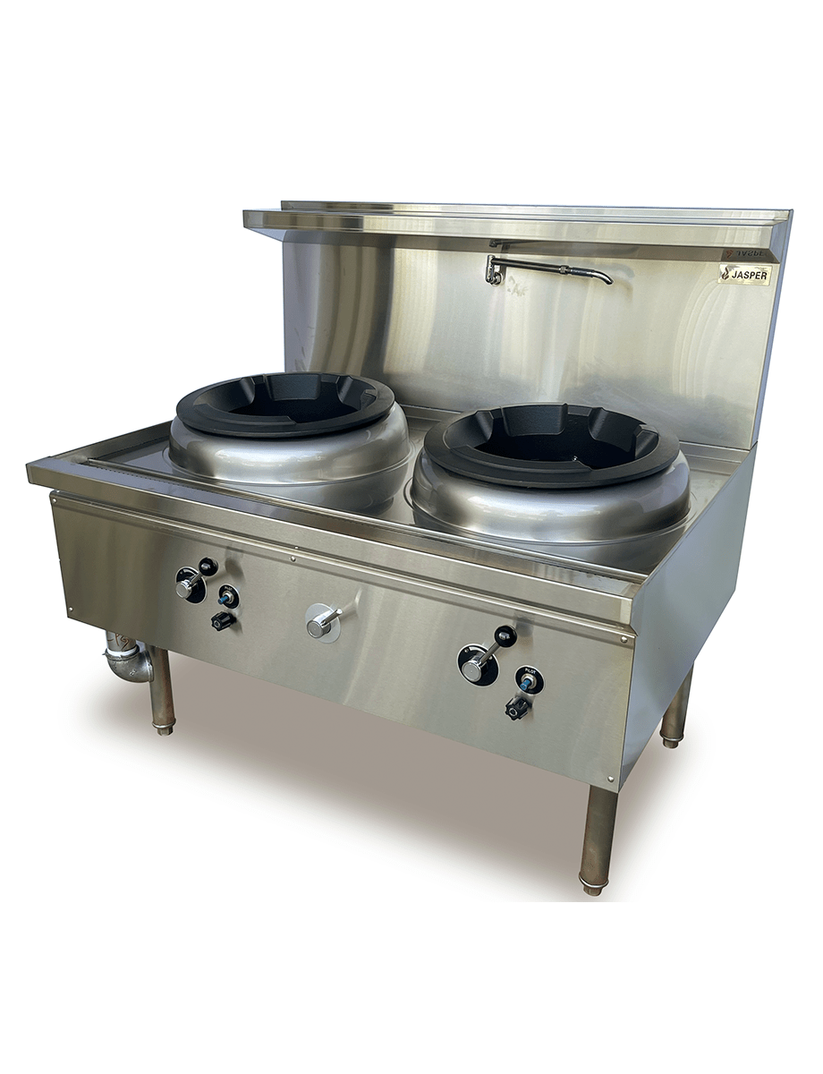 Jasper Double Gas Wok Burner (Duckbill Burner) JA - 2DB - Commercial Kitchen Appliances