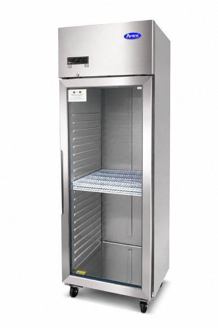 Atosa JCF40FSGR Single Glass Door Upright Display Freezer 552L