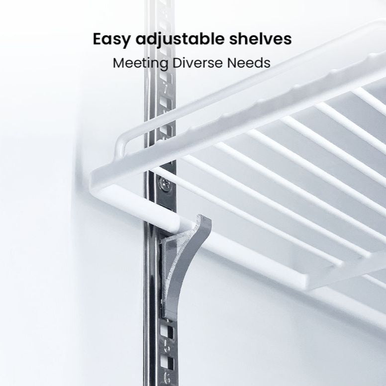 Thermaster 1006L Black Upright Double Glass Door Freezer LG-1006DF