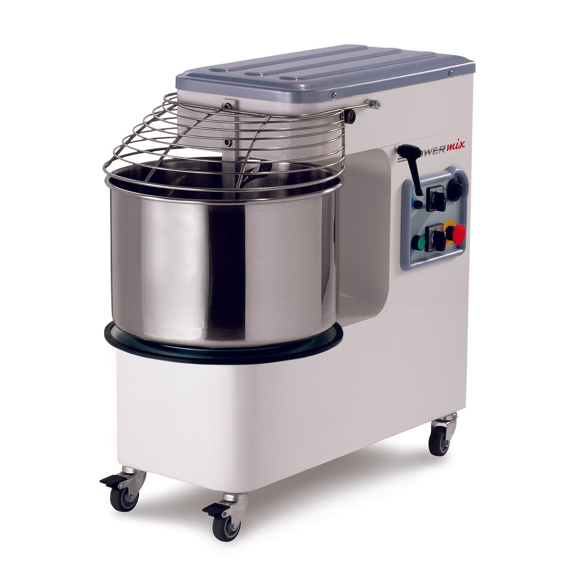 Mecnosud Spiral Mixer - Tilting Head Removable Bowl 15Kg - Commercial Kitchen Appliances
