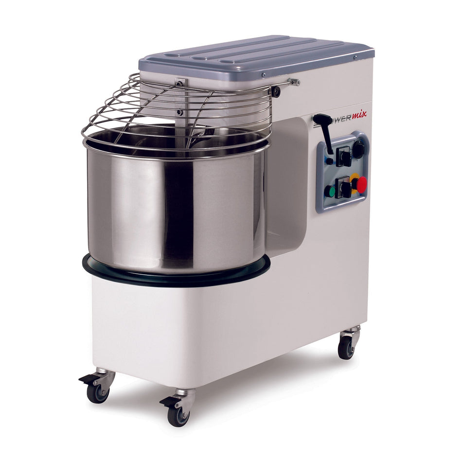 Mecnosud Spiral Mixer - Tilting Head Removable Bowl 15Kg - Commercial Kitchen Appliances