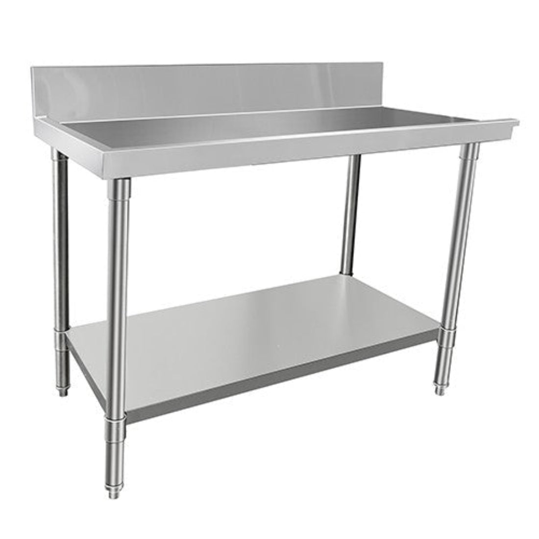 Mixrite Stainless Steel Left-Handed Dishwasher Bench Outlet - 1200mW x 600mmD - commercial kitchen equipment - WAT6120L-SM