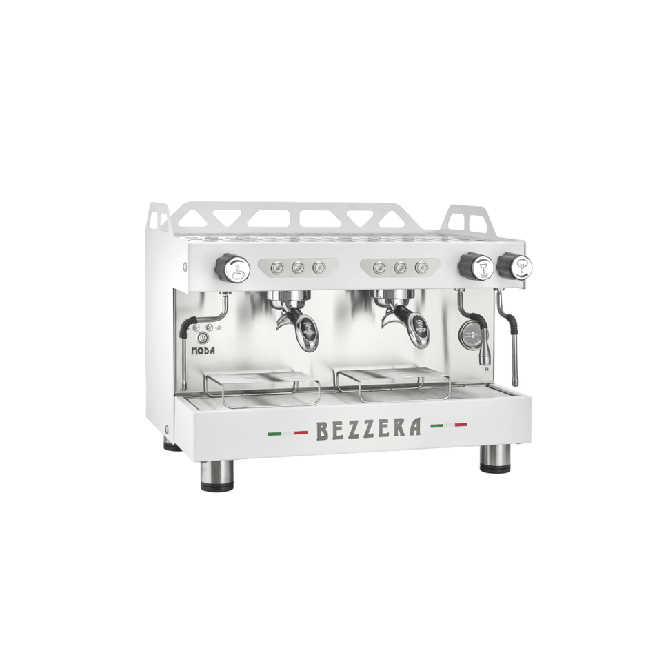 Bezzera Bezzera Moda De 2 Group Espresso Machine White MODADE2W