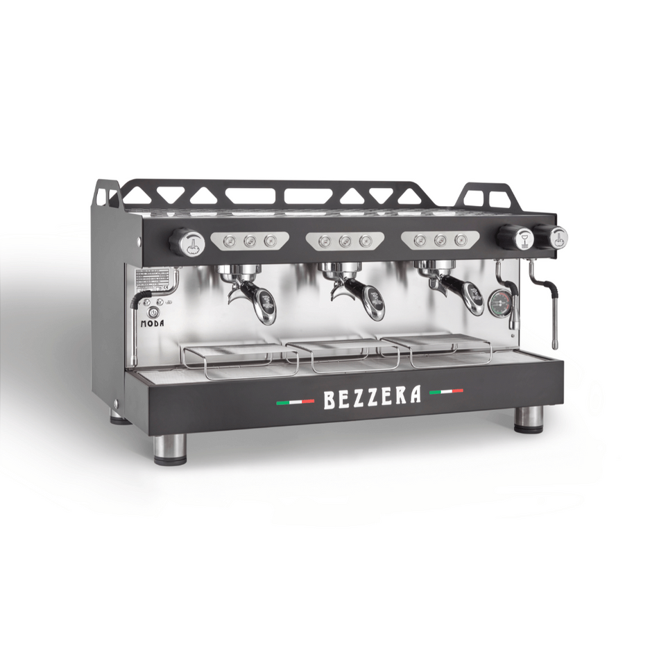 Bezzera Moda De 3 Group Espresso Machine Black MODADE3B