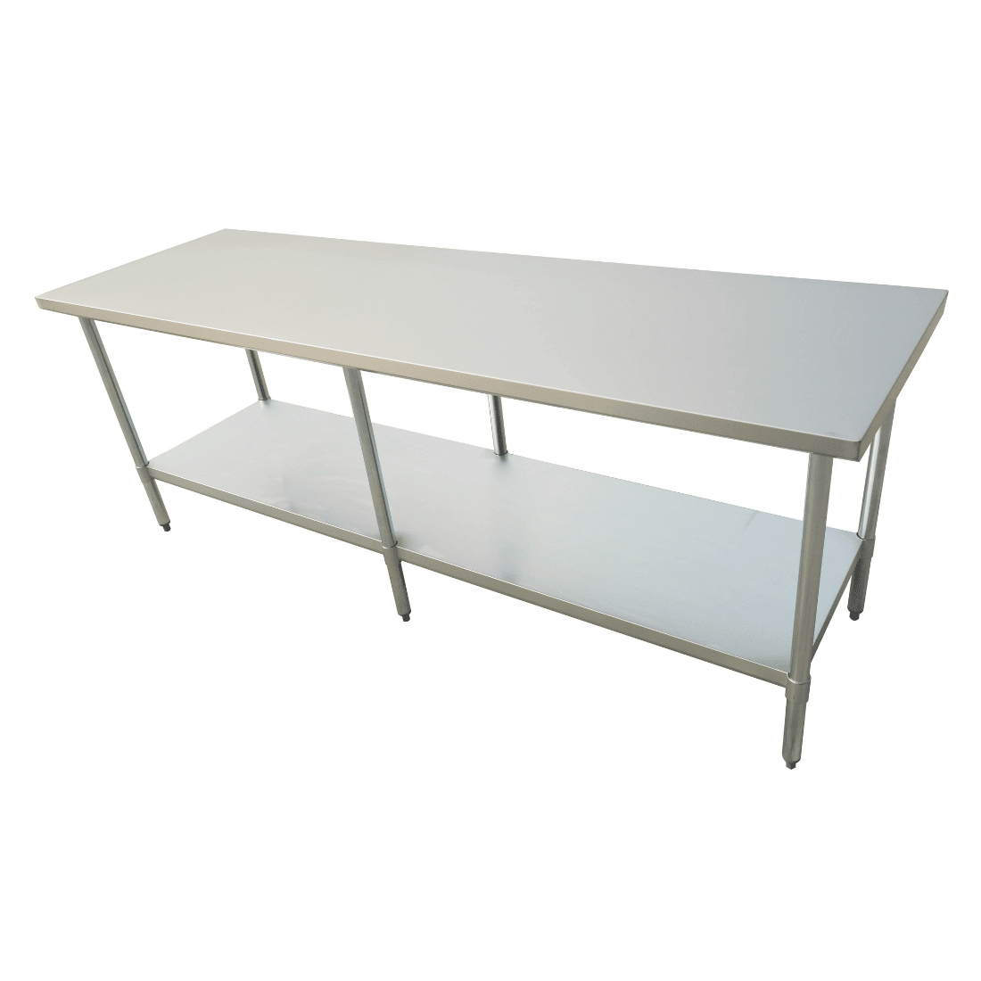 Modular Systems 2100 - 6 - WB Economic 304 Grade Stainless Steel Table 2100x600x900 - 6 legs - Commercial Kitchen Appliances
