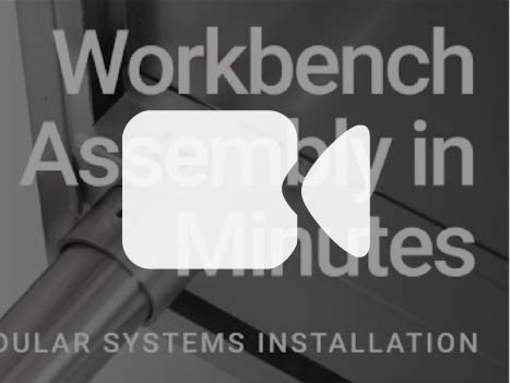 Modular Systems 304 Grade Corner Workbenches with 150mm Splashback & Undershelf - Commercial Kitchen Appliances