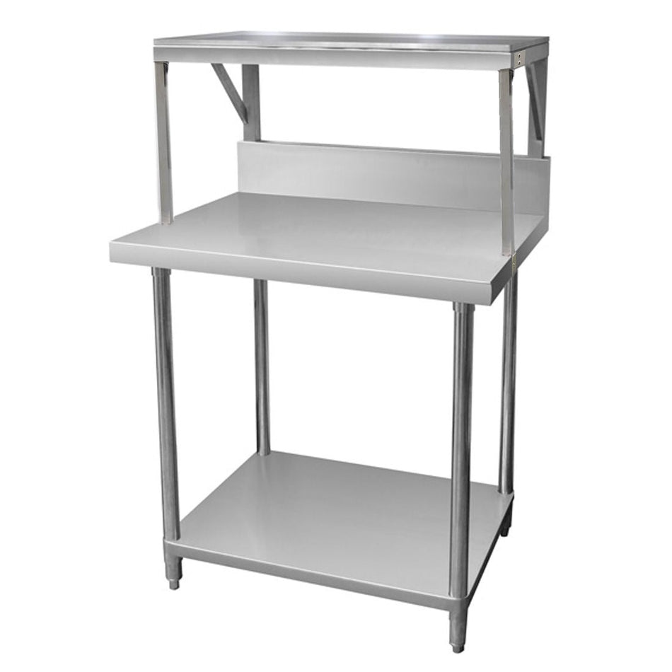 Modular Systems 304 Grade Heavy Duty Salamander Bench With Shelf Braces SMB - 7 - 0900 - Commercial Kitchen Appliances