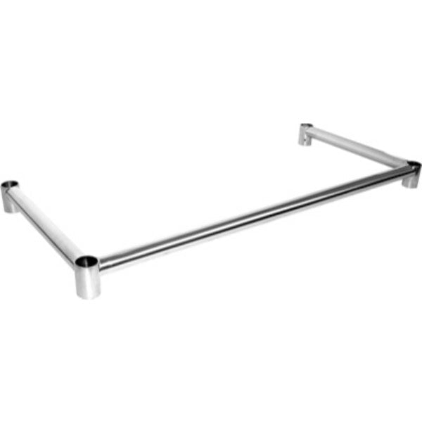 Modular Systems 304 stainless workbench — 1.2mm benchtop close-up