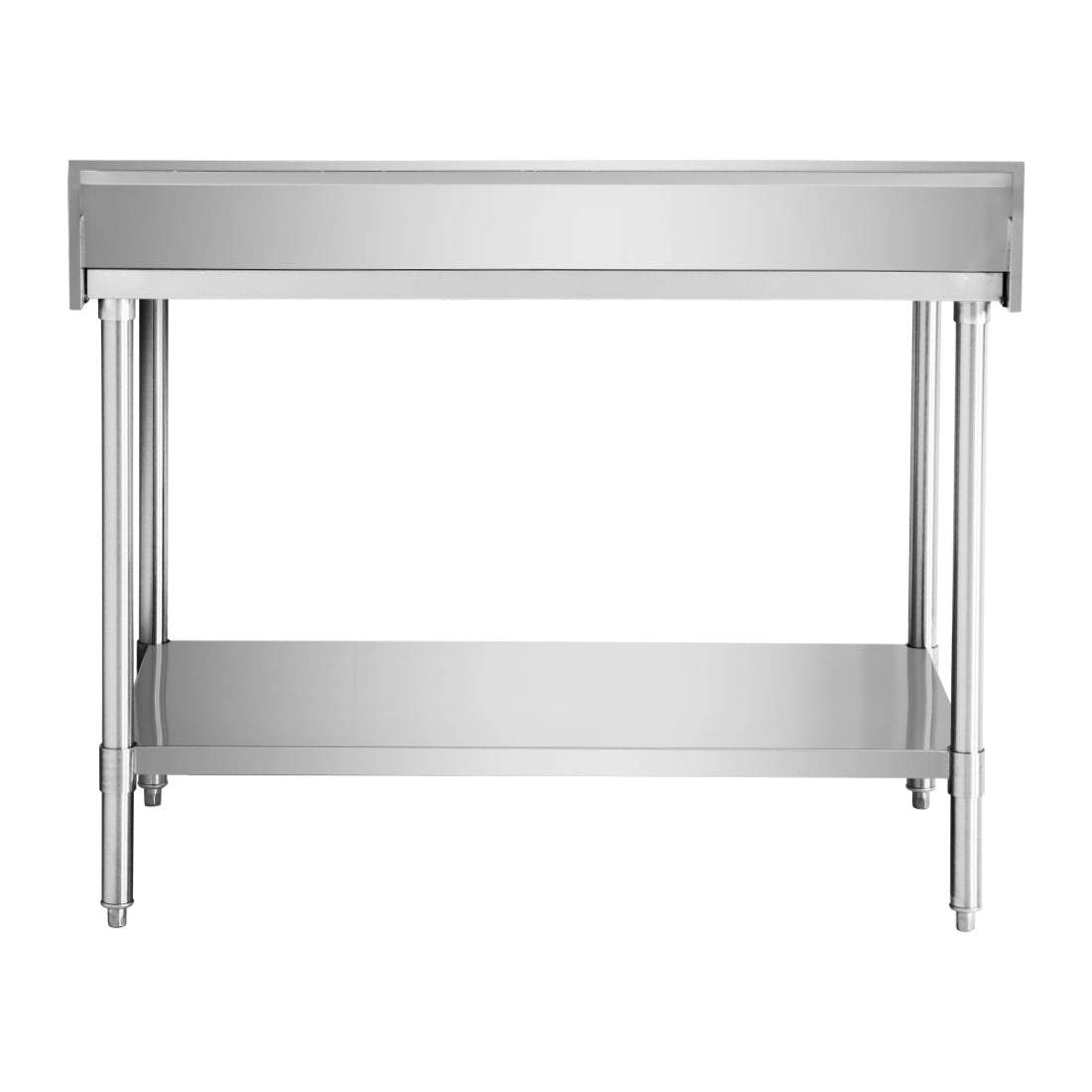 Modular Systems 304 Grade Workbench With Splashback WBB7-0800/A - Commercial Kitchen Appliances