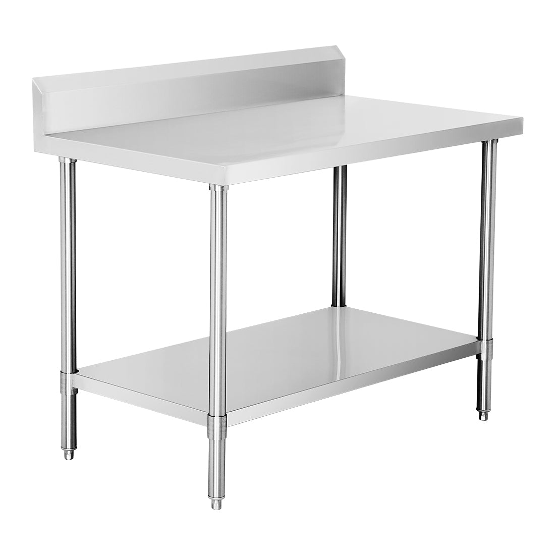 Modular Systems 304 Grade Workbench With Splashback WBB7-0800/A - Commercial Kitchen Appliances