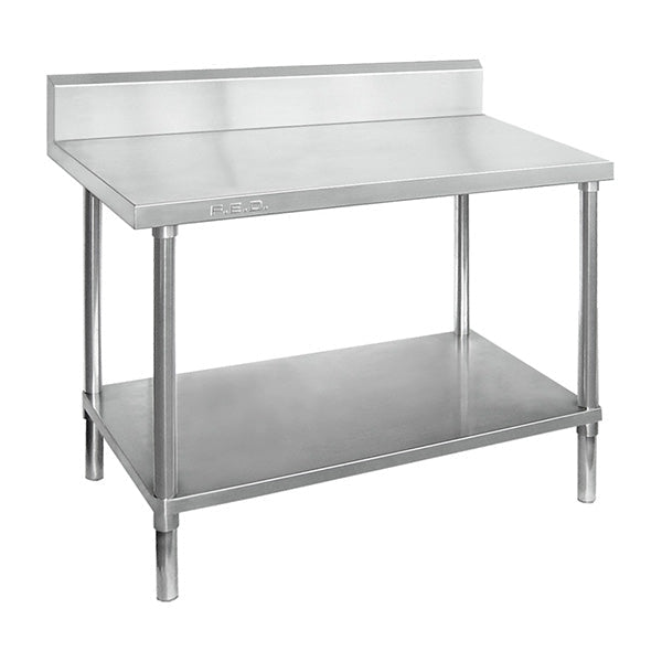 Modular Systems 304 Grade Workbenches With Splashback - Commercial Kitchen Appliances
