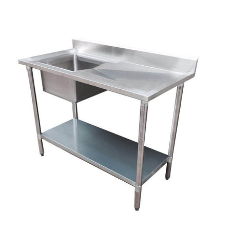 Modular Systems commercial 304 stainless steel sink bench