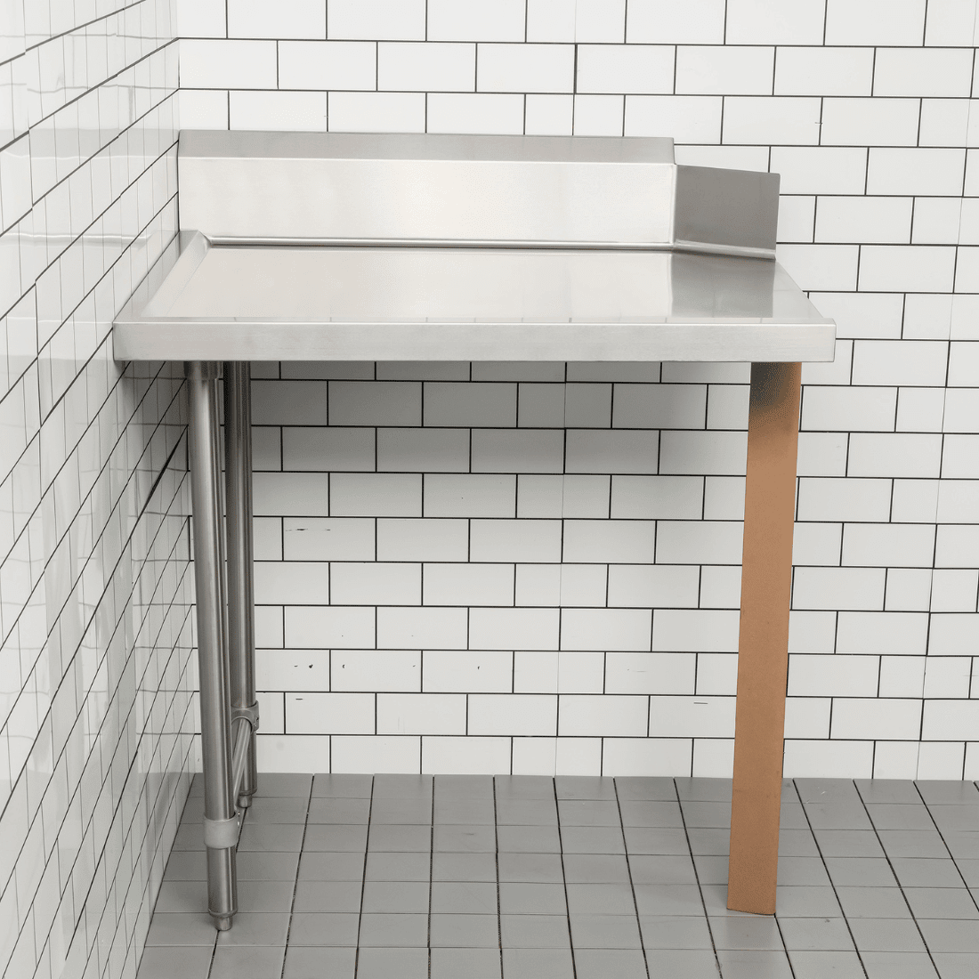 Modular Systems Modular System Clean Dish Table With Splashback CDT - 1200L - Commercial Kitchen Appliances