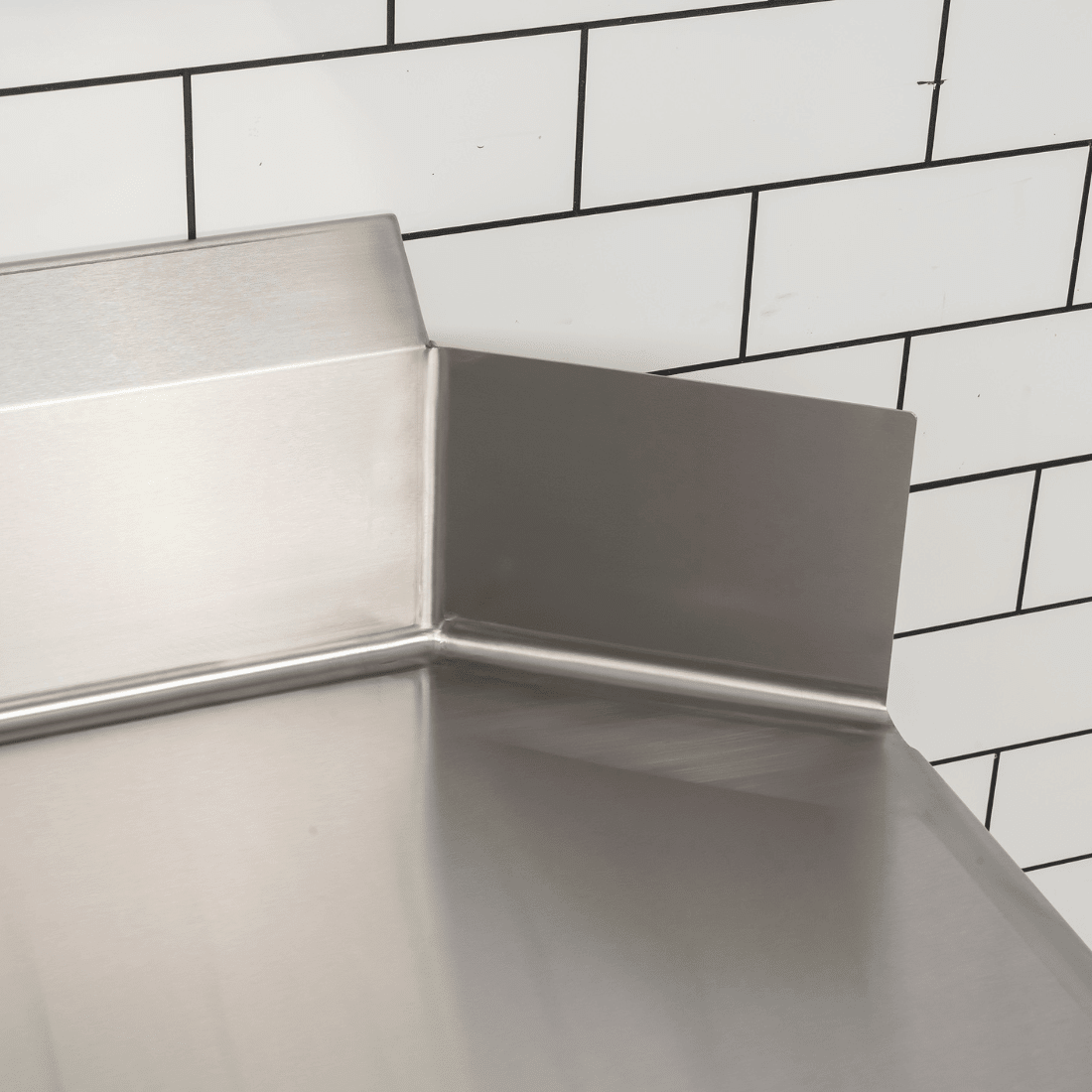 Modular Systems Modular System Clean Dish Table With Splashback CDT - 1200L - Commercial Kitchen Appliances