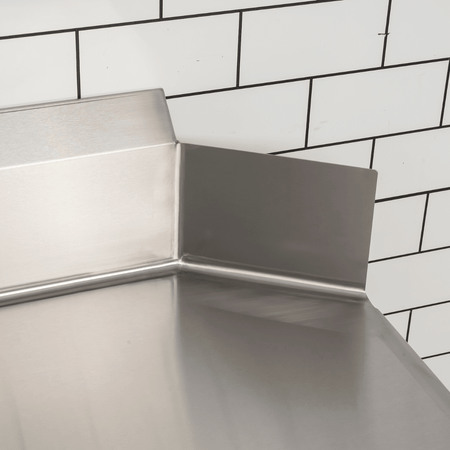 Modular Systems Modular System Clean Dish Table With Splashback CDT - 1200L - Commercial Kitchen Appliances