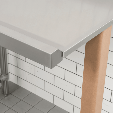 Modular Systems Modular System Clean Dish Table With Splashback CDT - 1200L - Commercial Kitchen Appliances