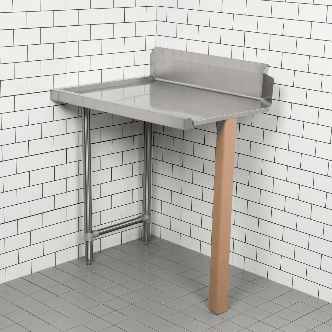Modular Systems Modular System Clean Dish Table With Splashback CDT - 1200L - Commercial Kitchen Appliances