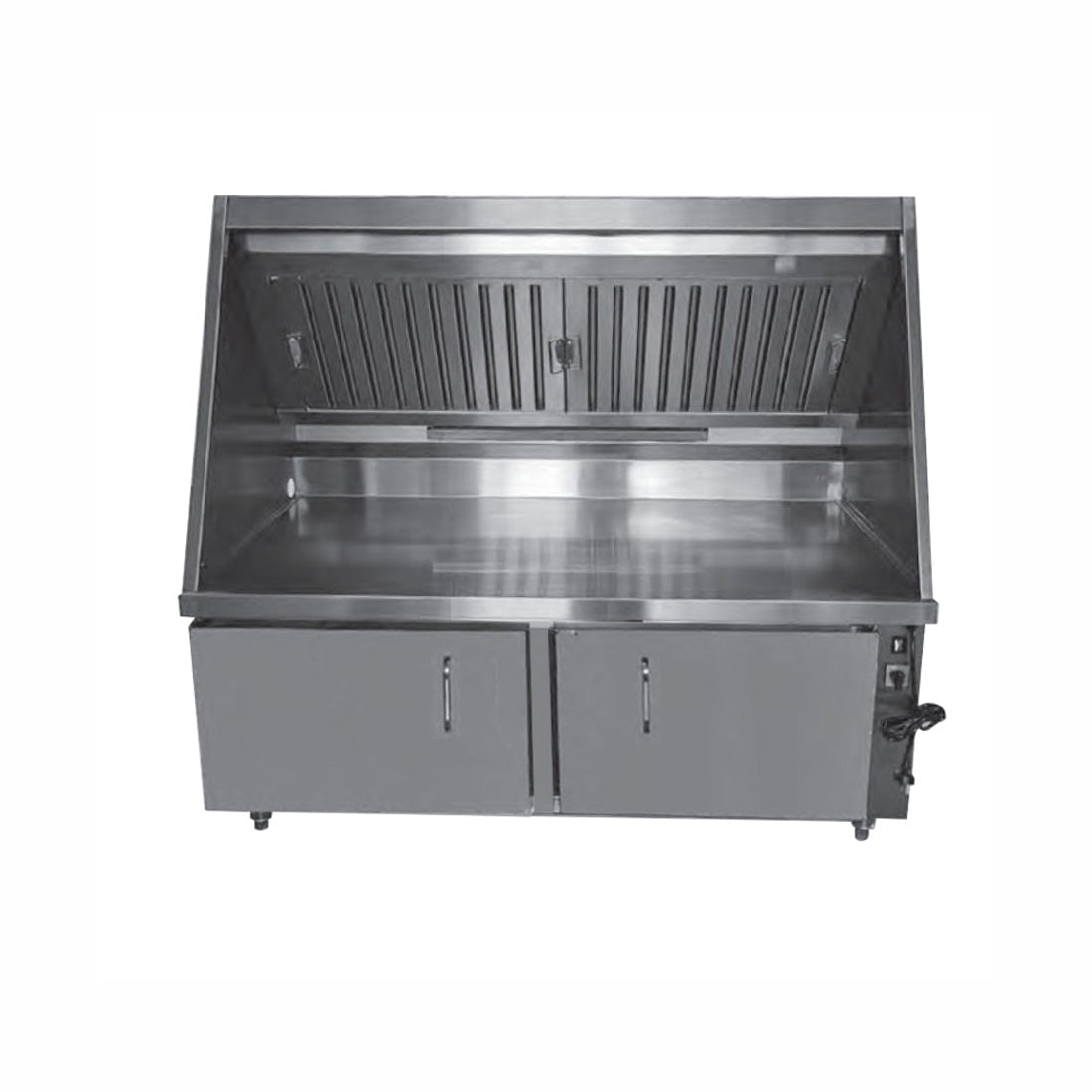 Modular Systems HB1200-750 ductless range hood workbench — front view
