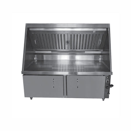 Modular Systems HB1200-750 ductless range hood workbench — front view