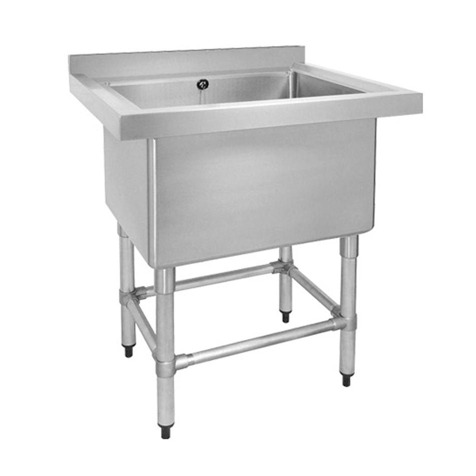 Modular Systems Stainless Steel Single Deep Pot Sink 770 - 6 - SSB - Commercial Kitchen Appliances