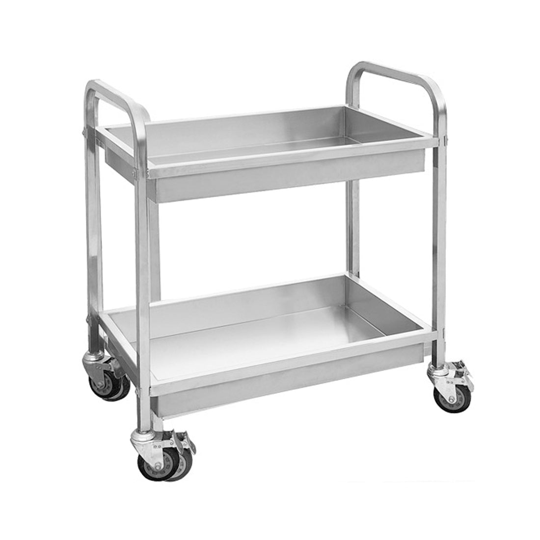 Modular Systems Stainless Steel Trolley With 2 Shelves YC - 102D - Commercial Kitchen Appliances