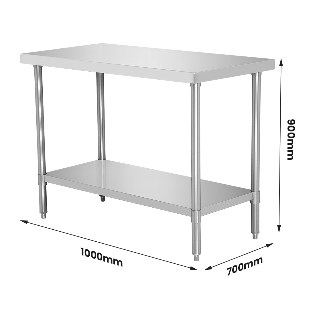 Modular Systems Stainless Steel Workbench WB7 - 1000/A - Commercial Kitchen Appliances