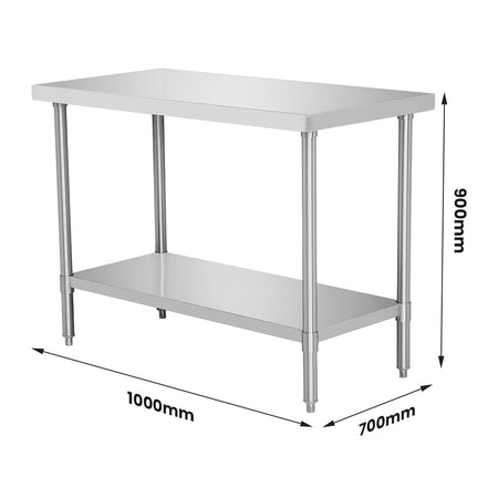 Modular Systems Stainless Steel Workbench WB7 - 1000/A - Commercial Kitchen Appliances