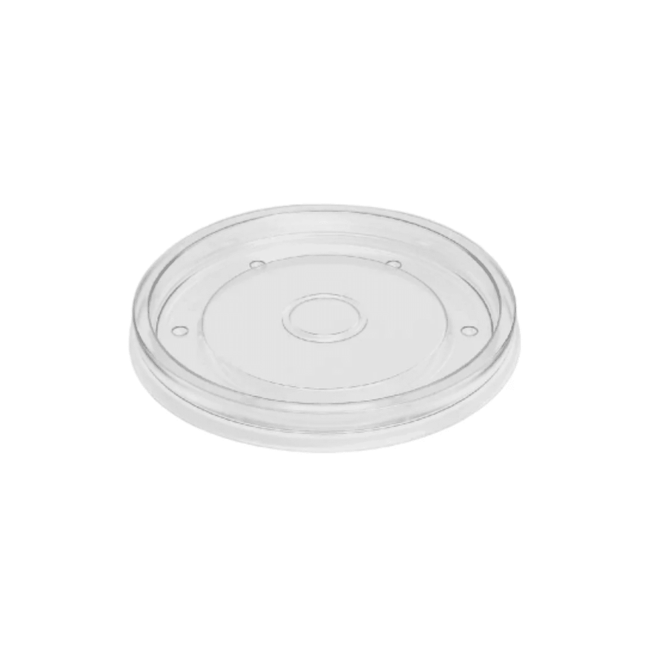 PakMax 115 mm Clear PP Deli Lid DELI-115-PP-LID Carton of 500 - Commercial Kitchen Appliances