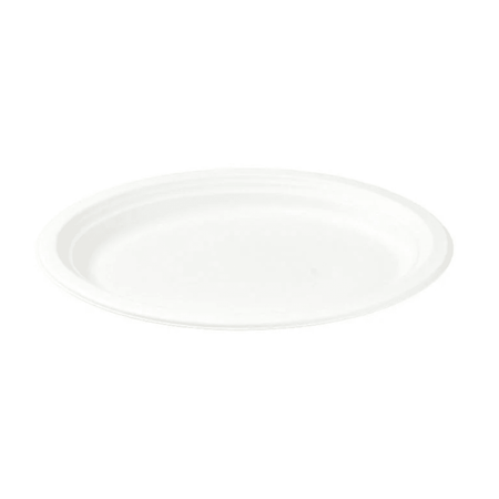 Pakmax 12.5" Sugarcaneoval Plate PL - O12 - Commercial Kitchen Appliances