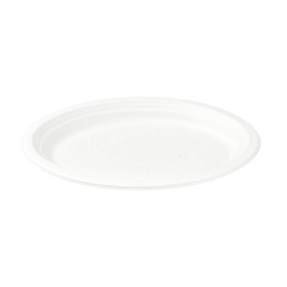 Pakmax 12.5" Sugarcaneoval Plate PL - O12 - Commercial Kitchen Appliances
