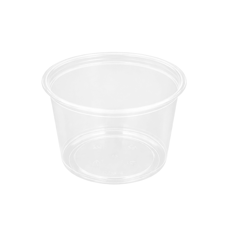 PakMax 16 oz Clear PET Deli Container DELI-117-16C Carton of 500 - Commercial Kitchen Appliances