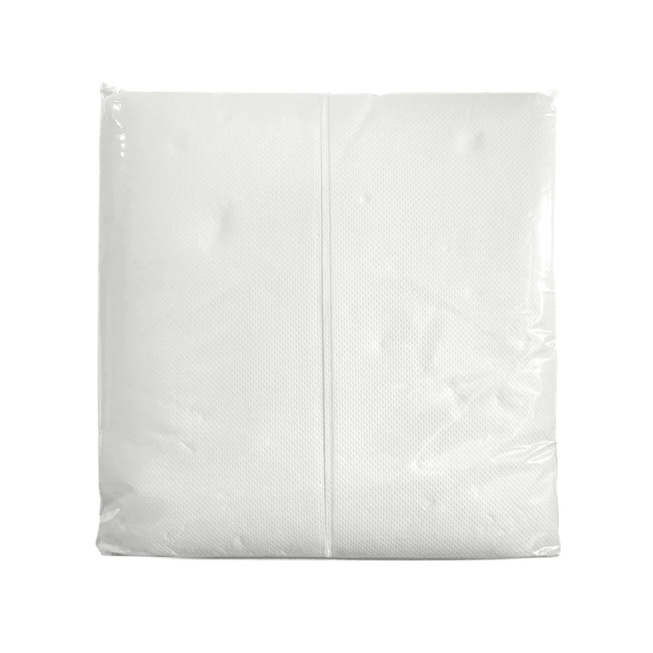 PakMax 2 Ply 320 mm 1/8 Fold Quilted White Napkin FQWN218-320-100 Carton of 1800 - Commercial Kitchen Appliances