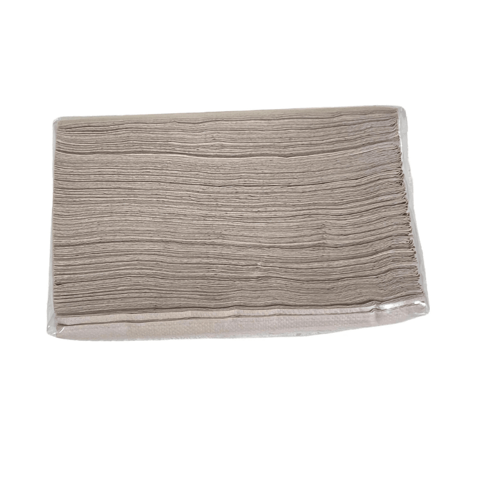 PakMax 2 Ply 400 mm 1/8 Fold Quilted Bamboo Napkin FQBN218-400-100 Carton of 1000 - Commercial Kitchen Appliances