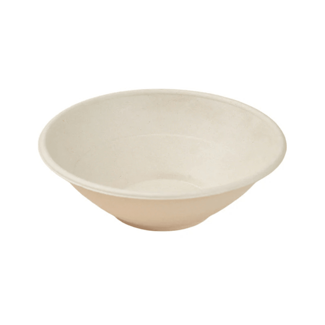 PakMax 32 oz Deep Sugarcane Bowl DB-196-32W Carton of 500 - Commercial Kitchen Appliances