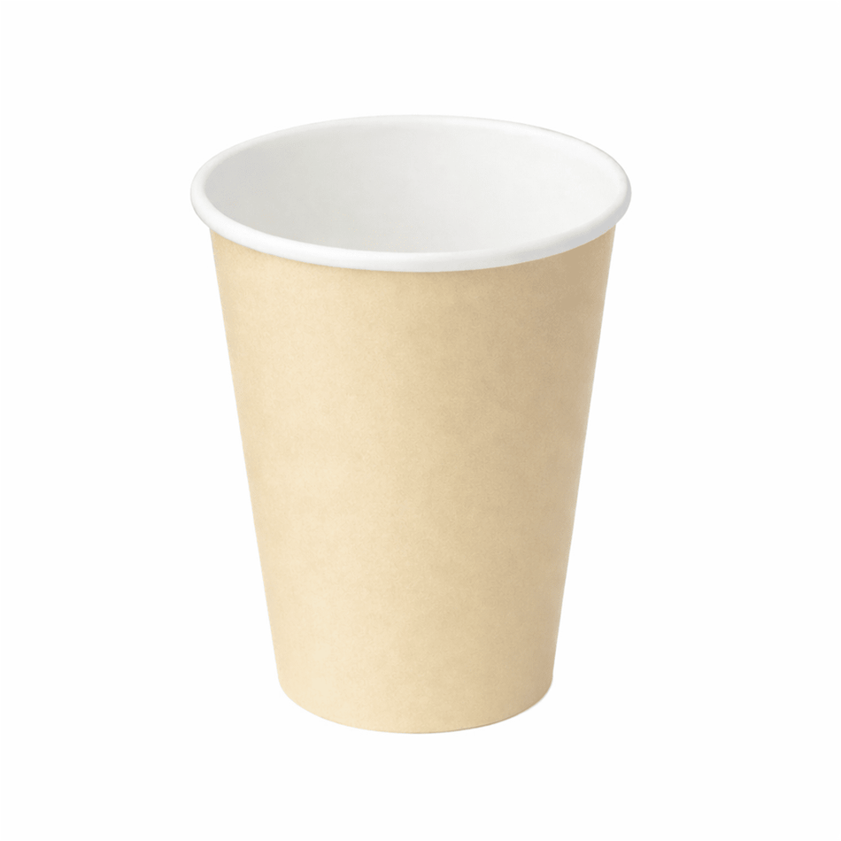 PakMax Kraft 8 oz Single Layer Hot Paper Cup SLHPC-90-8K - Commercial Kitchen Appliances