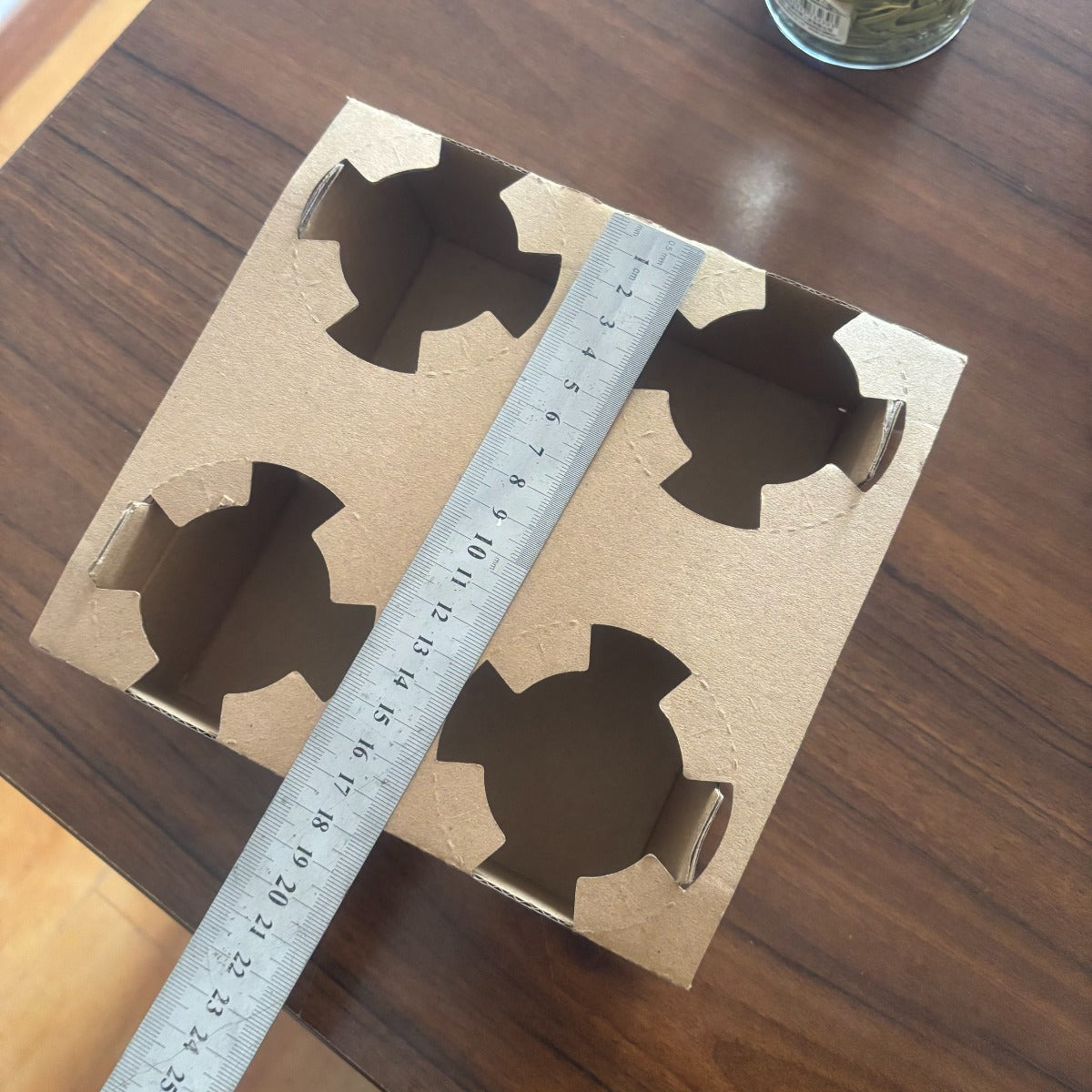 PakMax 4 Cup Kraft Pulp Cup Holder PCH-4K Carton of 200 - supplier image 8